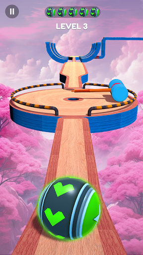 Rolling Ball Sky Adventure ekran görüntüsü