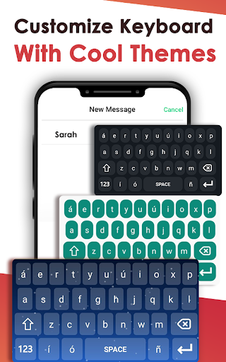 Espanol Voice Typing Keyboard ekran görüntüsü