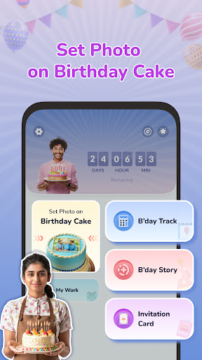 Birthday PhotoCake Story Maker ekran görüntüsü