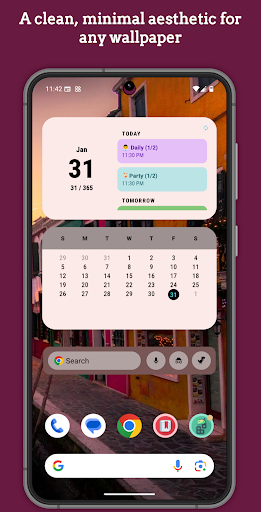 Android Widgets (Material U) ekran görüntüsü