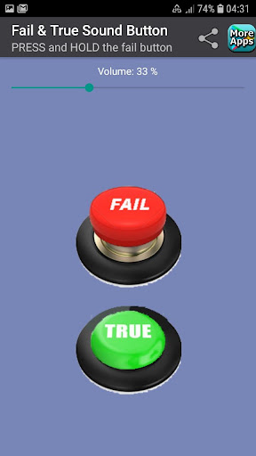 Fail & True Sound Button ekran görüntüsü