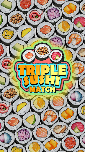 Triple Sushi Match-Tile puzzle ekran görüntüsü