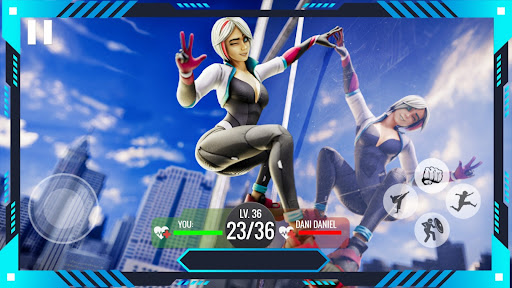 Super Girl Spider Fighter 3d ekran görüntüsü