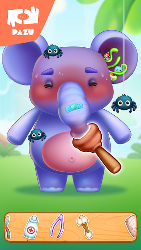 Jungle Animal Kids Care Games ekran görüntüsü