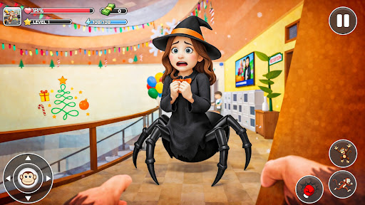 Monkey Student: School Chaos ekran görüntüsü