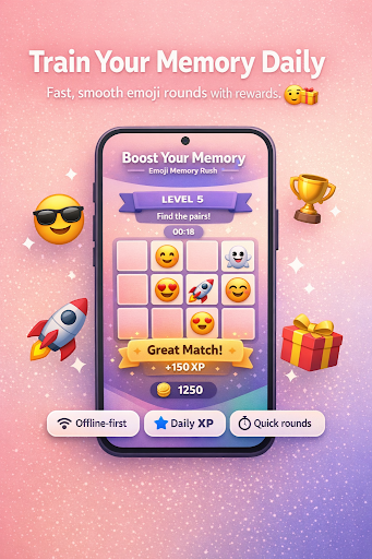 Memory Boost - Emoji Game ekran görüntüsü