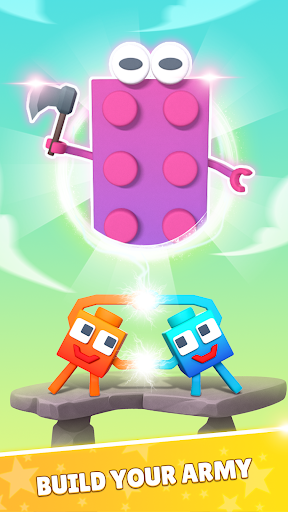 Merge Number Cube: 3D Run Game ekran görüntüsü