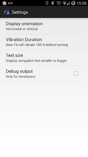 Gear Fit Navigation ekran görüntüsü