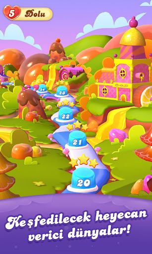 Candy Crush Friends Saga ekran görüntüsü