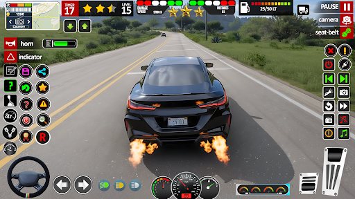 Real Driving Car Game Offline ekran görüntüsü