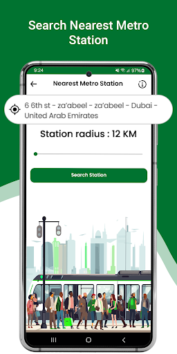 Dubai Metro Schedule & Routes ekran görüntüsü