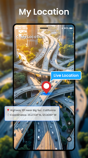GPS Navigation- Easy Map Route ekran görüntüsü