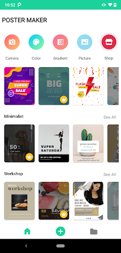 Poster Maker & Poster Designer ekran görüntüsü