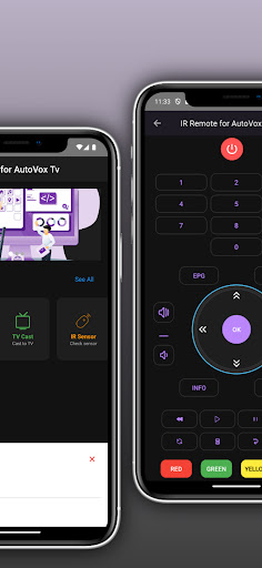 Remote for Autovox tv ekran görüntüsü
