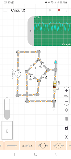 CircuitX: Circuit Simulator ekran görüntüsü