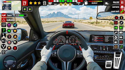 Real Driving Car Game Offline ekran görüntüsü