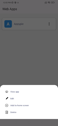 Convert Website to App ekran görüntüsü