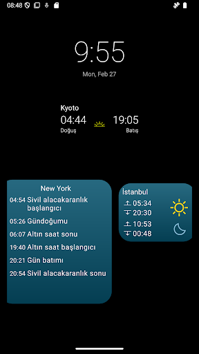 Sun Position Demo ekran görüntüsü
