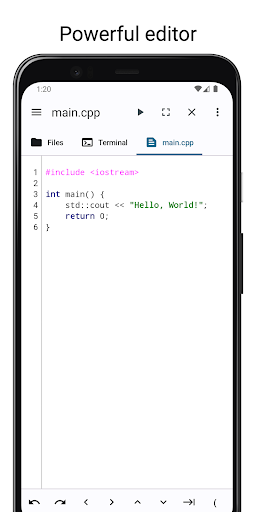 CxStudio - C/C++ IDE ekran görüntüsü