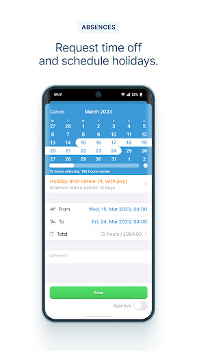 PARiM Workforce Software ekran görüntüsü