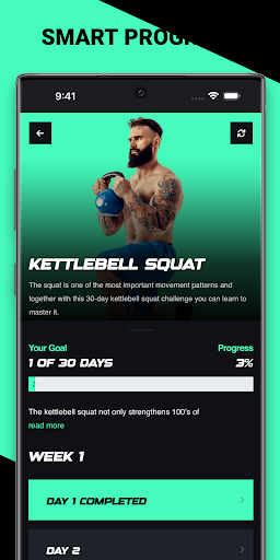 Kettlebell Training App ekran görüntüsü
