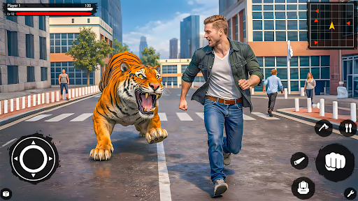 Tiger Family City Simulator ekran görüntüsü