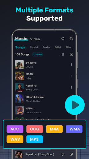 Müzik Çalar, MP3 Çalar, Video ekran görüntüsü