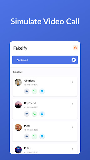 Fakeify - Fake Call App ekran görüntüsü