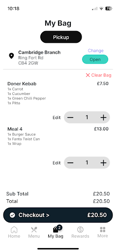 Lion Kebab Burger Van ekran görüntüsü