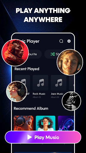 Music Player: Offline Play MP3 ekran görüntüsü