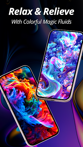 Live Wallpaper: Magic Fluid ekran görüntüsü