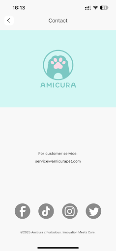 Amicura ekran görüntüsü