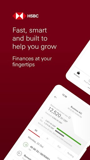HSBC UK Business Banking ekran görüntüsü