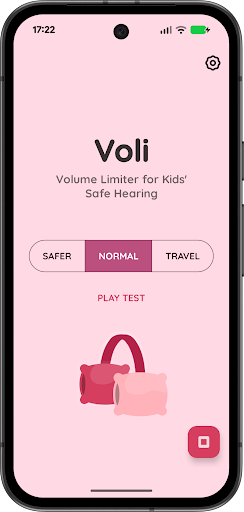 VOLI: Ses seviyesi sınırlayıcı ekran görüntüsü