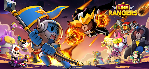LINE Rangers: Brown-Cony Wars! ekran görüntüsü
