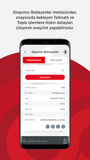 Ziraat Bankası OPİ ekran görüntüsü