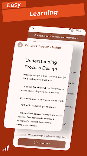 Process Design - MasterNow ekran görüntüsü