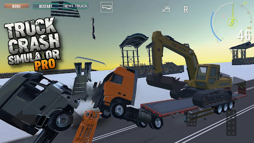 Truck Crash Simulator Pro ekran görüntüsü