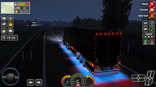 Euro Truck Driver Simulator 3d ekran görüntüsü