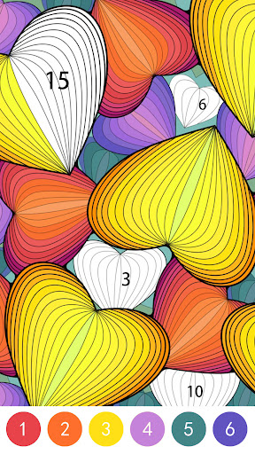 Tangle Color by Number Book ekran görüntüsü