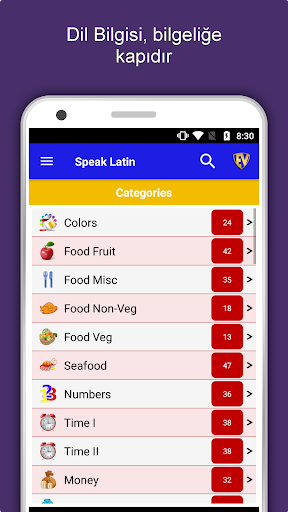 Latince Dilini Öğrenin ekran görüntüsü