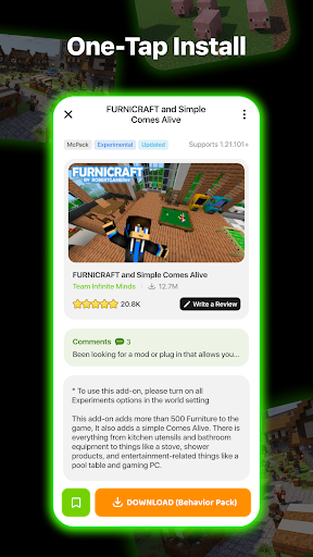 Addons for Minecraft ekran görüntüsü
