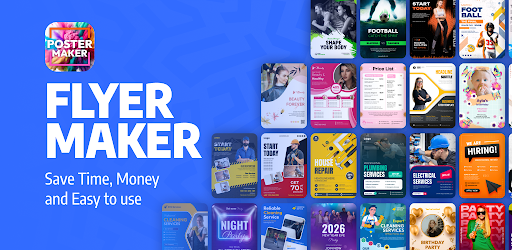 Poster maker - Flyer maker ekran görüntüsü