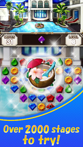 Jewel Resort: Match 3 Puzzle ekran görüntüsü