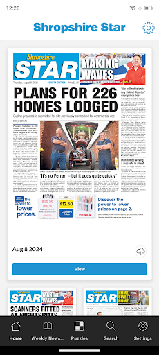 Shropshire Star Newspaper ekran görüntüsü