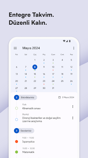 Okul Planlayıcı: Ders Programı ekran görüntüsü