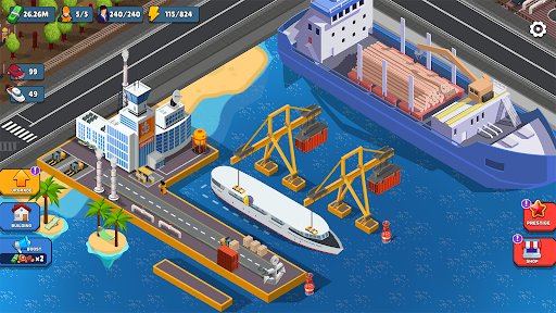 Ship Factory Idle Tycoon ekran görüntüsü