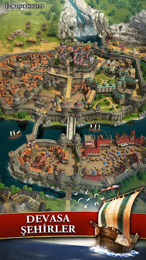 Lords & Knights - Orta Cağ MMO ekran görüntüsü