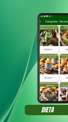 Dieta Vegetariana ekran görüntüsü