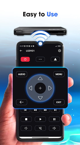 DVD Remote Control App ekran görüntüsü